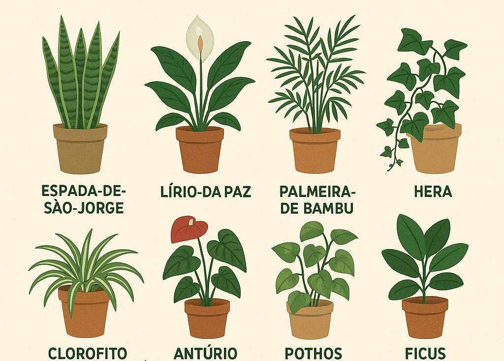 As 10 Melhores Plantas Que Purificam o Ar