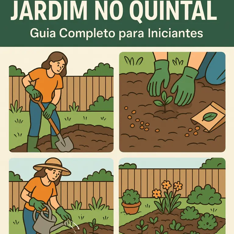 Como Montar um Jardim no Quintal: Guia Completo para Iniciantes