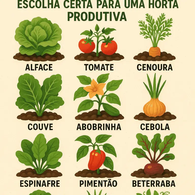O Que Plantar: Escolha Certa para uma Horta Produtiva