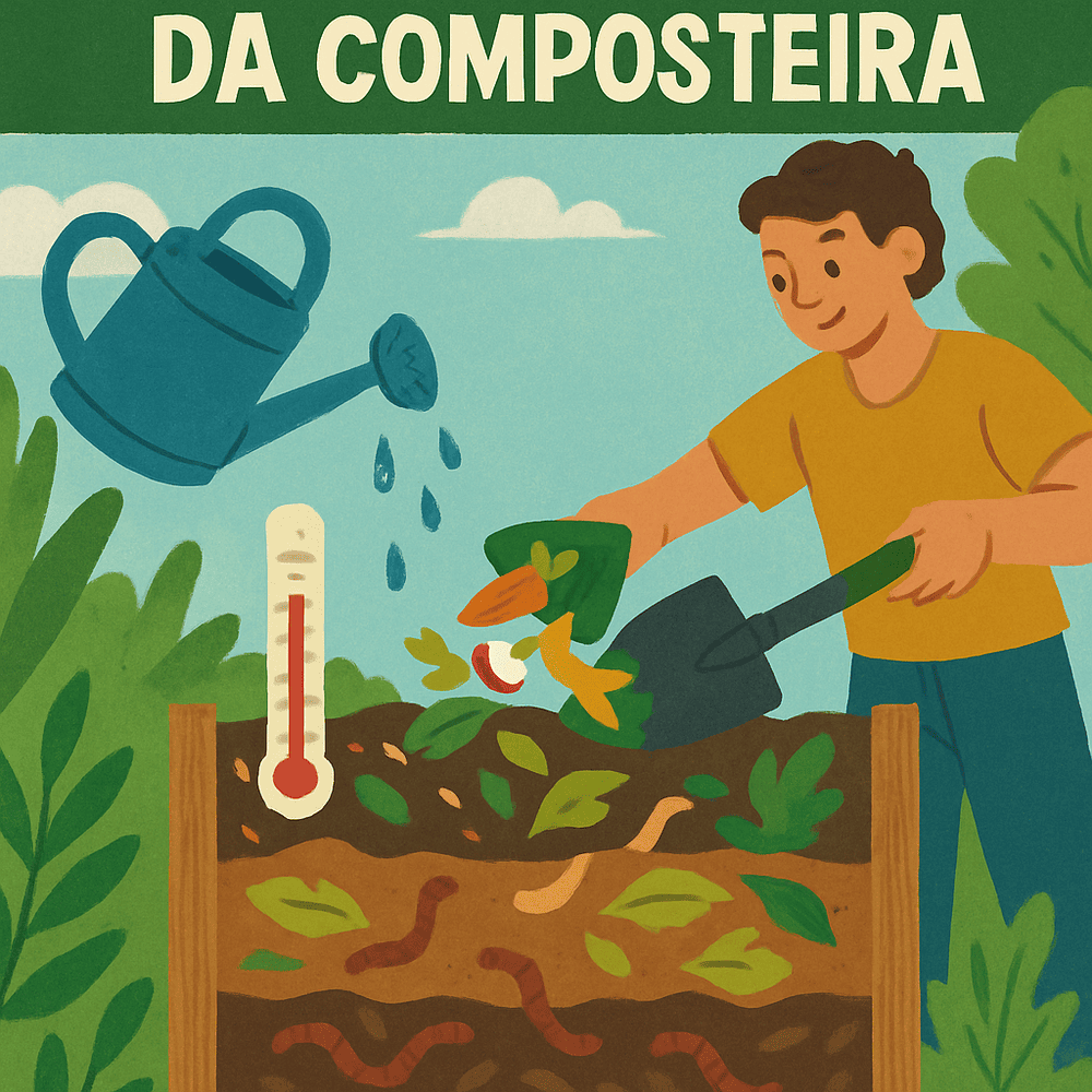 Cuidados e Manutenção da Composteira