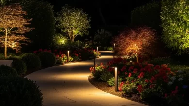 Iluminação de Jardins