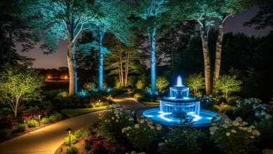 Técnicas de Iluminação no Paisagismo