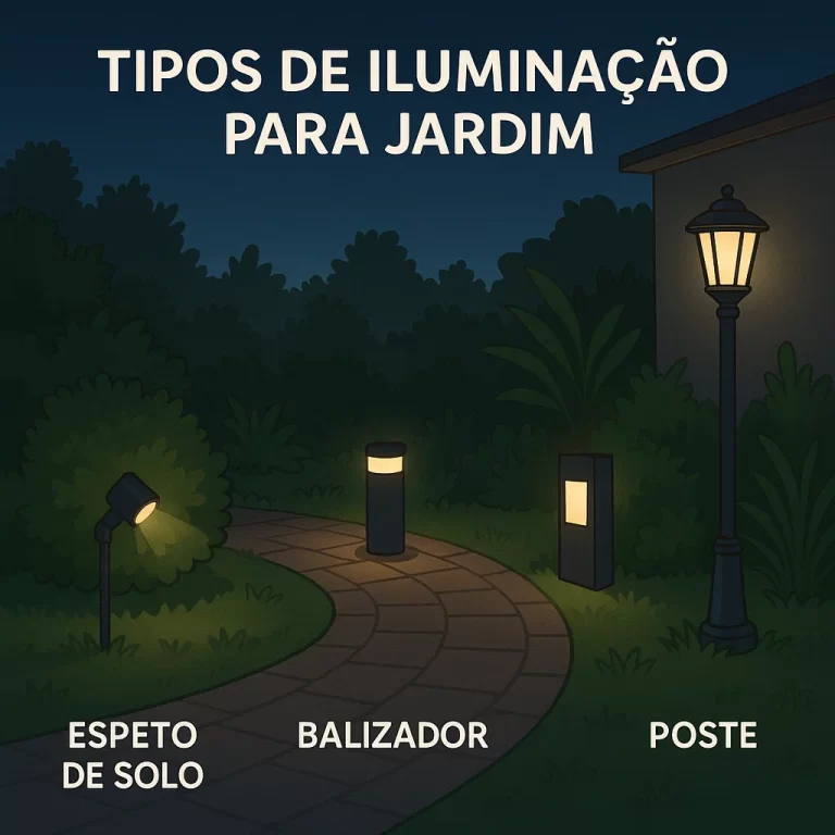 Tipos de Iluminação para Jardim