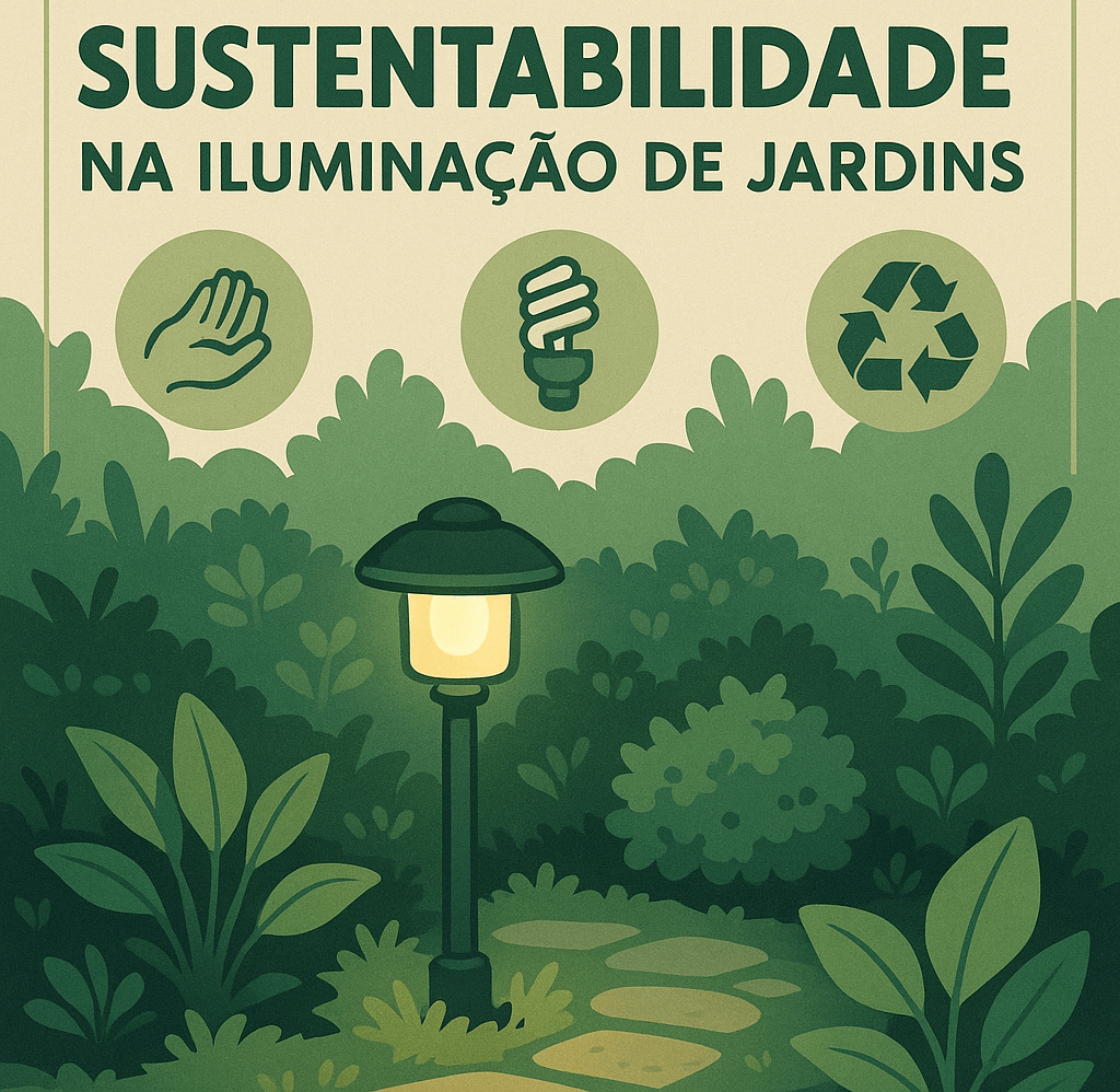 Cuidados e Sustentabilidade na Iluminação de Jardins