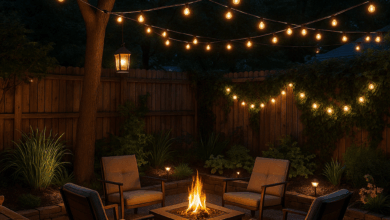 Ideias Criativas de Iluminação para Quintais