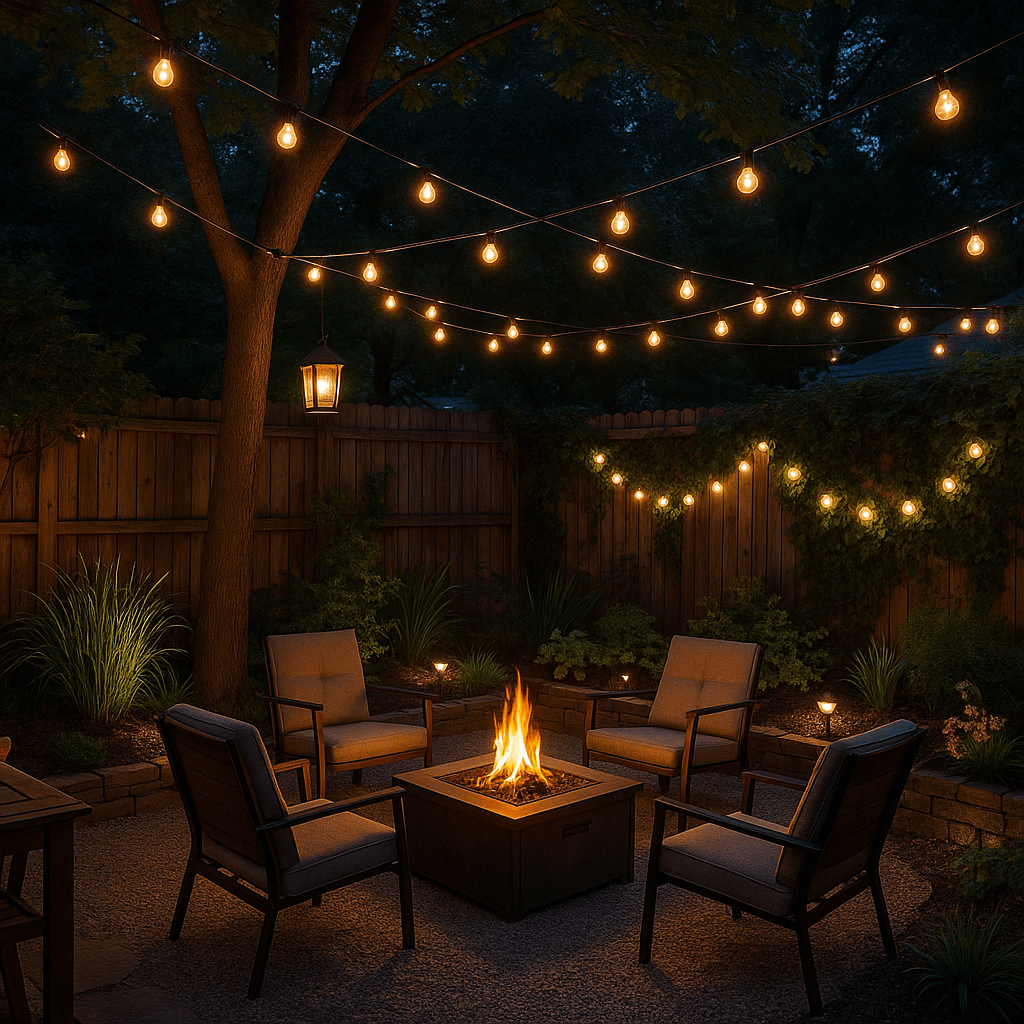 Ideias Criativas de Iluminação para Quintais