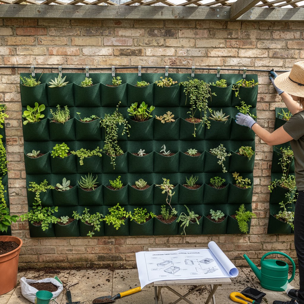 Jardim Vertical Como Montar